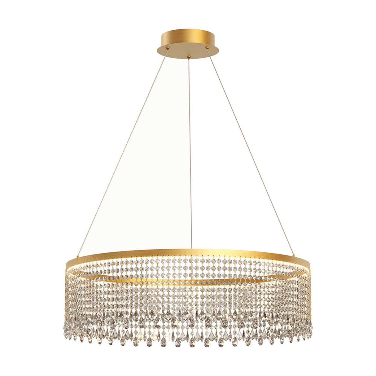 LED-Hängeleuchte Vanesia Ø 80cm Dimmbar