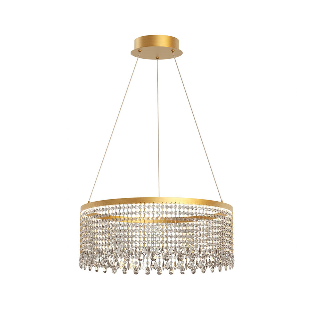 LED-Pendelleuchte Vanesia Ø 60cm Dimmbar