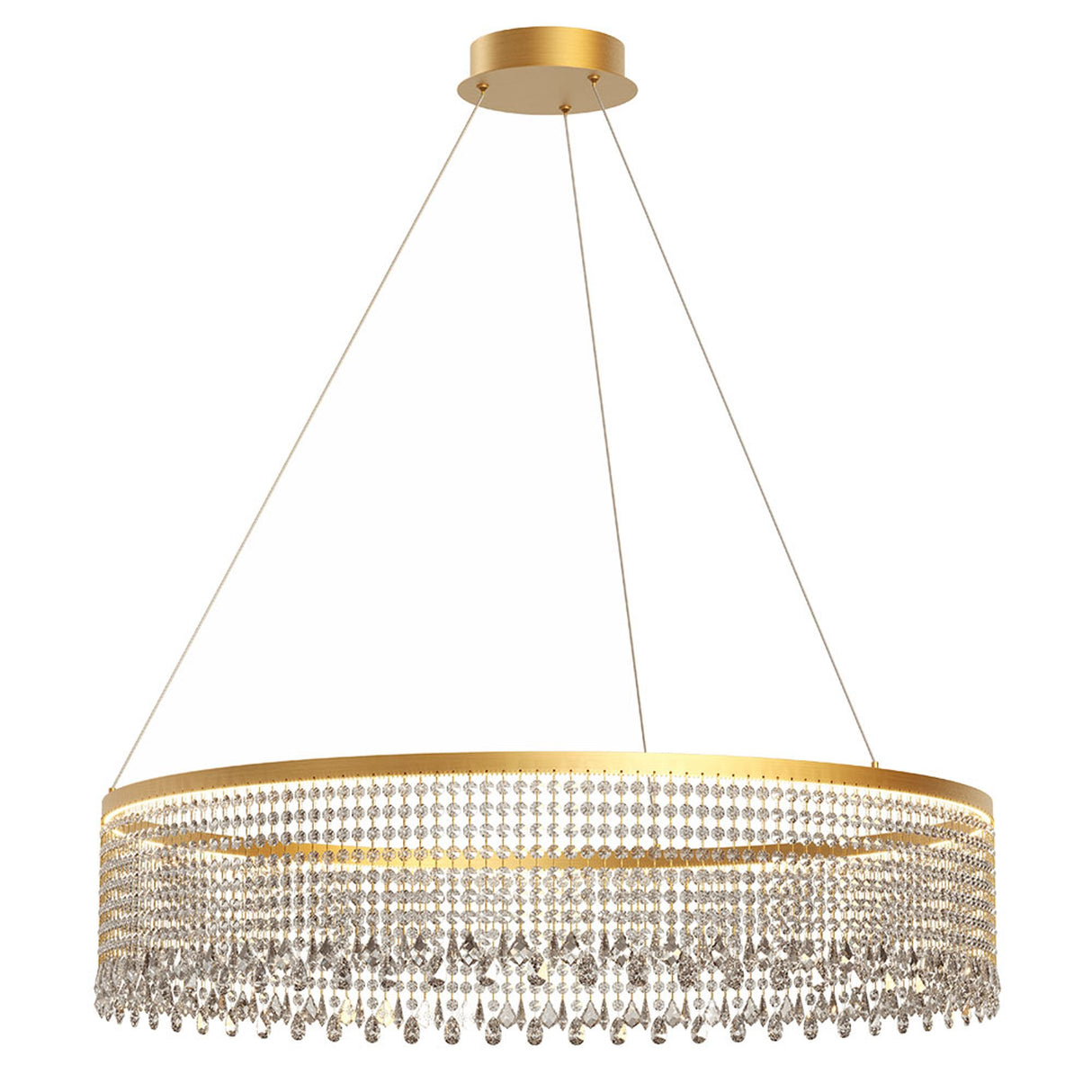 LED-Hängelampe Vanesia Ø 100cm Dimmbar