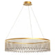 LED-Hängelampe Vanesia Ø 100cm Dimmbar