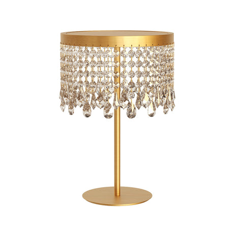 LED-Tischleuchte Vanesia Goldfarben Dimmbar 25cm