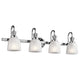 Wandleuchte Cora 4-flammig Chrom (1)