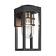 Applique Hone a 1 luce Nero 14x16cm (1)
