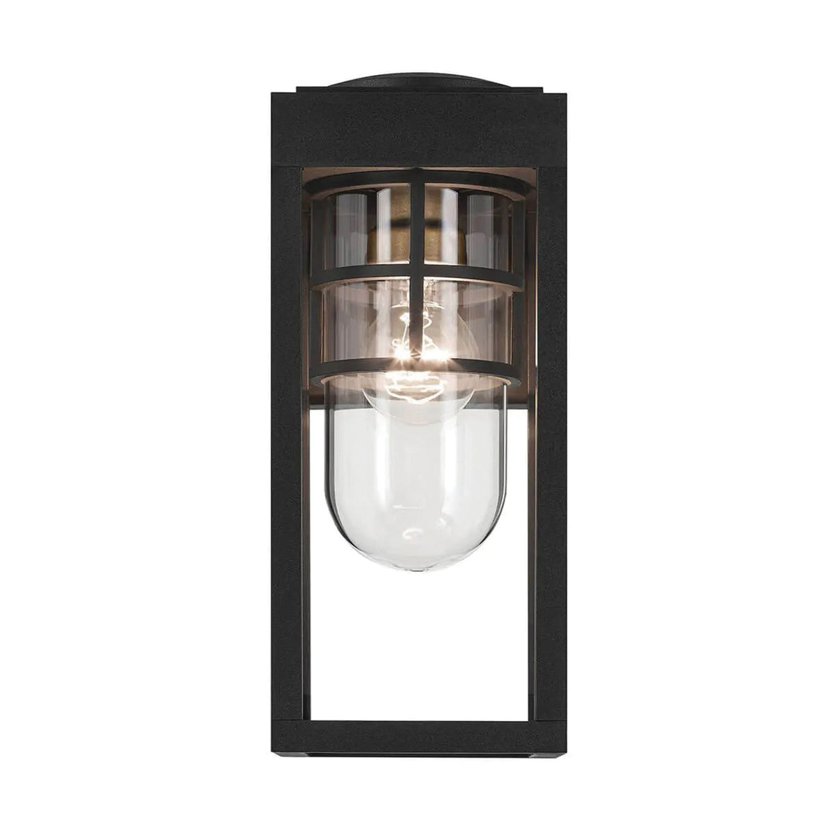 Applique Hone a 1 luce Nero 14x16cm (5)