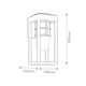 Applique Hone a 1 luce Nero 14x16cm (6)