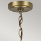 Kronleuchter Winslow 6-flammig Messing Ø 66cm (8)