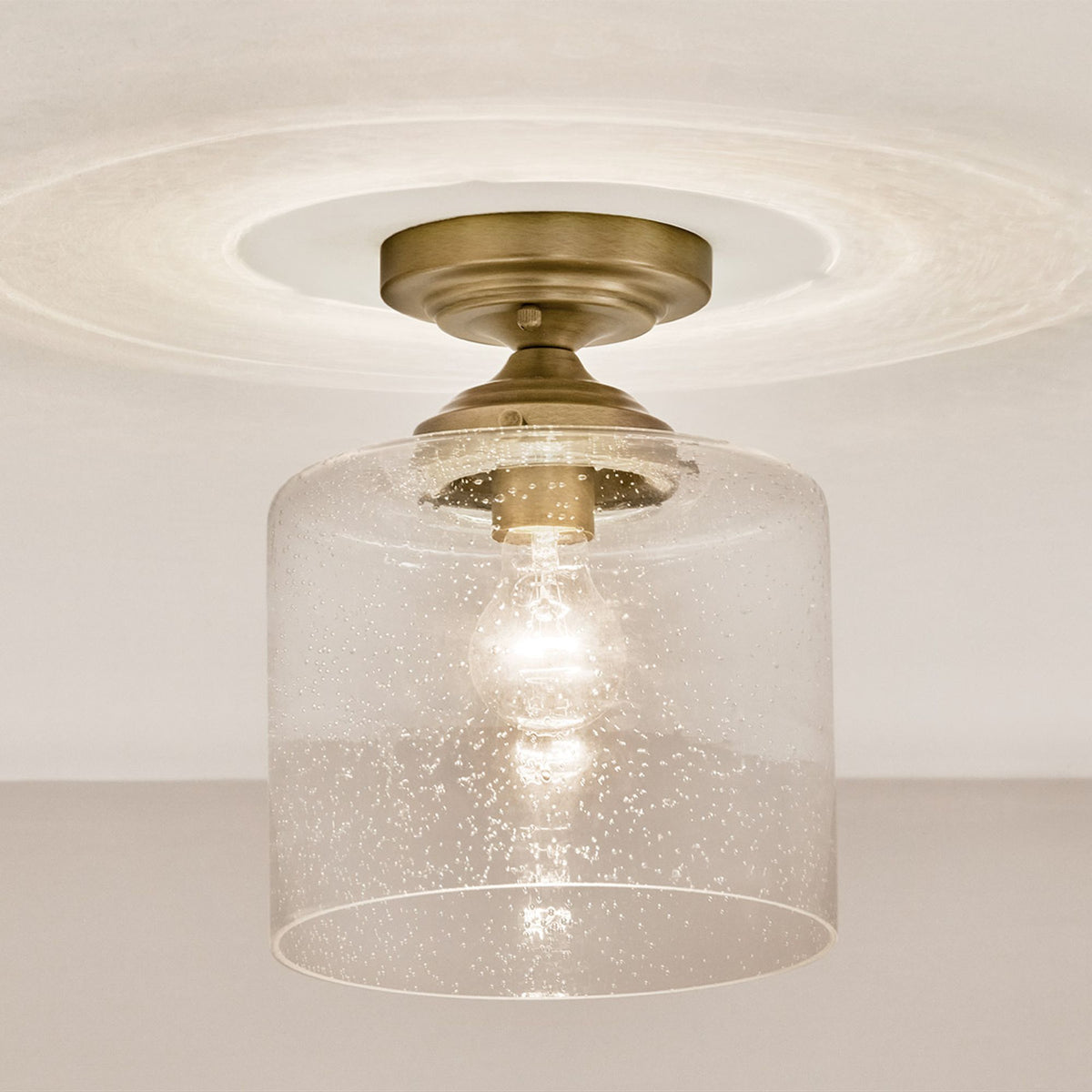 Deckenleuchte Winslow 1-flammig Messing Ø 22cm (3)