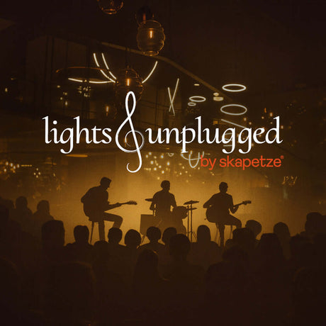 Ticket Light & Unplugged by skapetze® - Dein Konzert-Moment, Live-Musik-Event mit akustischer Musik und warmem Licht.
