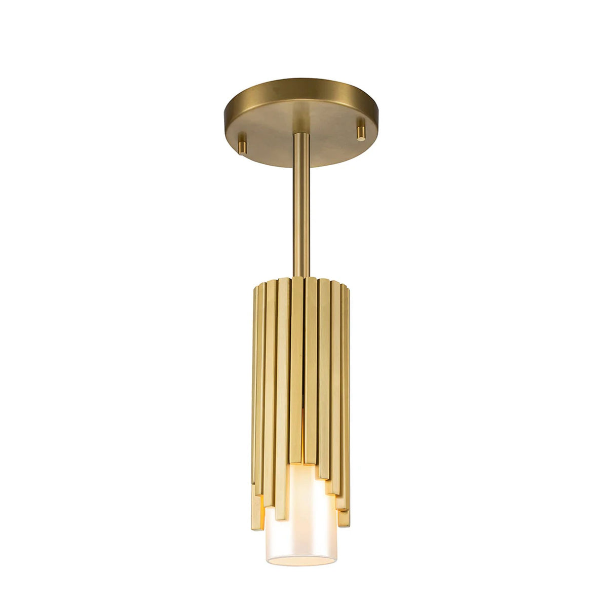 Deckenleuchte Marvele 1-flammig Messing Ø 14cm (3)