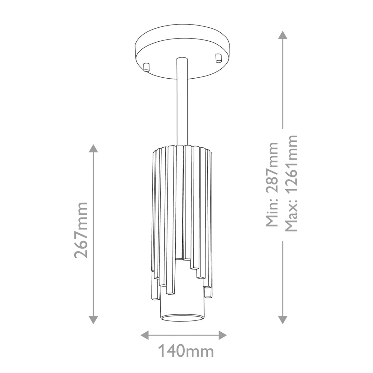 Deckenleuchte Marvele 1-flammig Messing Ø 14cm (9)