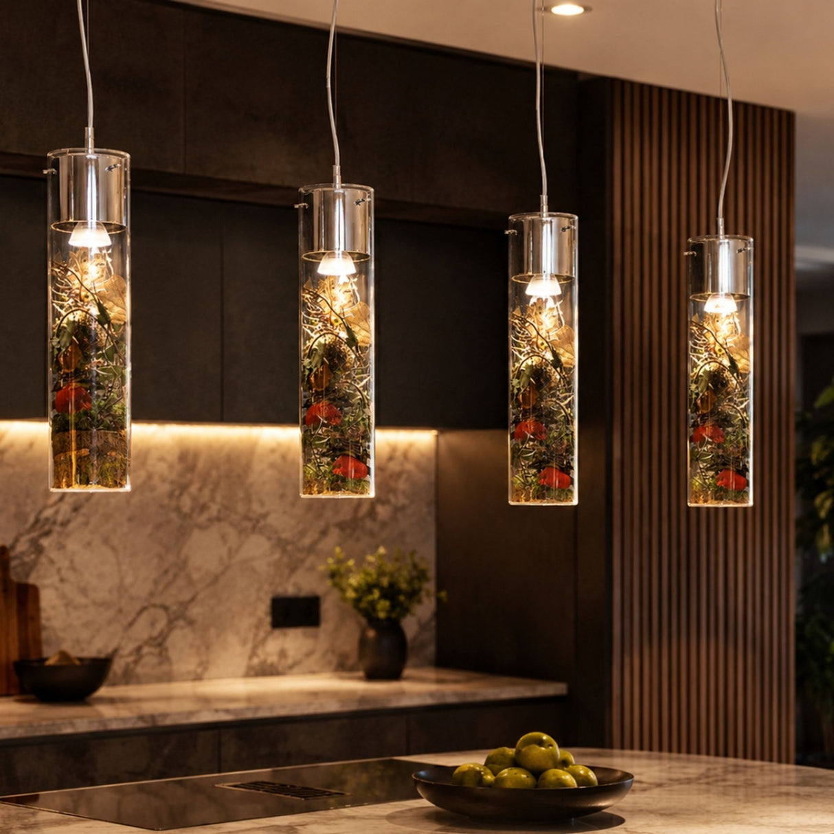s.luce MyLight Lampe à suspendre avec cylindre de présentation 40cm