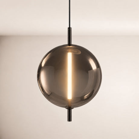 s.luce Mira LED design glaspendelarmatur 150cm 