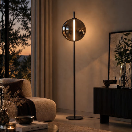 s.luce Mira Design LED glasgolvlampa 175 cm 