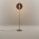 s.luce Mira Design LED Lampada da terra in vetro 175 cm 