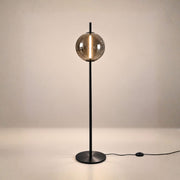 s.luce Mira Design LED Candeeiro de pé em vidro 175cm 