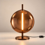 s.luce Mira LED designerska szklana lampa stołowa 55 cm 