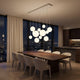s.luce Orb spisestuelampe 12-lys 160cm 2-rækket