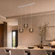 s.luce Orb Boule de verre Suspension 150cm Blanc