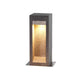 LED-Pollerleuchte Parkstone 1-flammig Basaltstein IP55 40cm (1)
