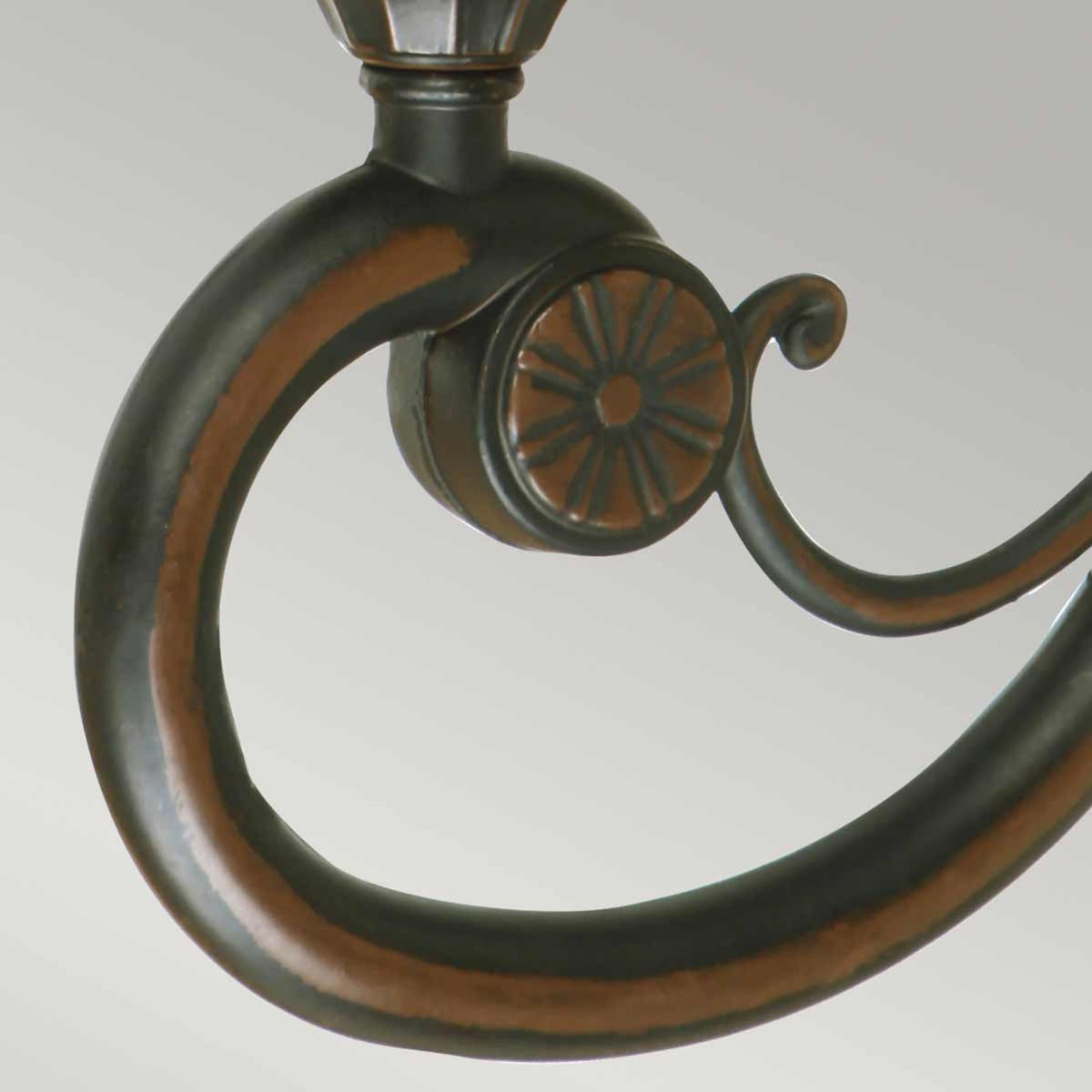 Wall light Philadelphia 3-light Bronze 26x31cm (5)