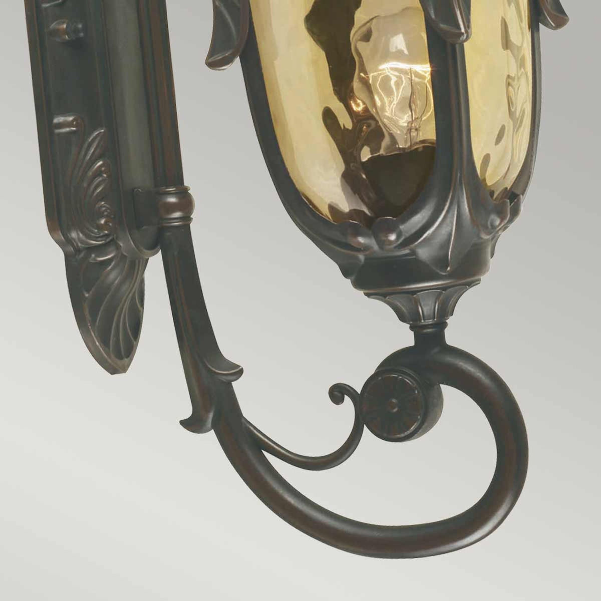 Wall light Philadelphia 1-light Bronze 19x27cm (4)