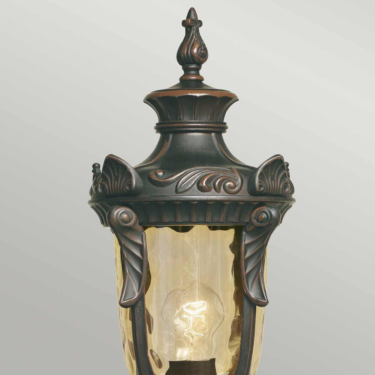 Candeeiro de base Philadelphia 1 luz Bronze A 54cm (3)