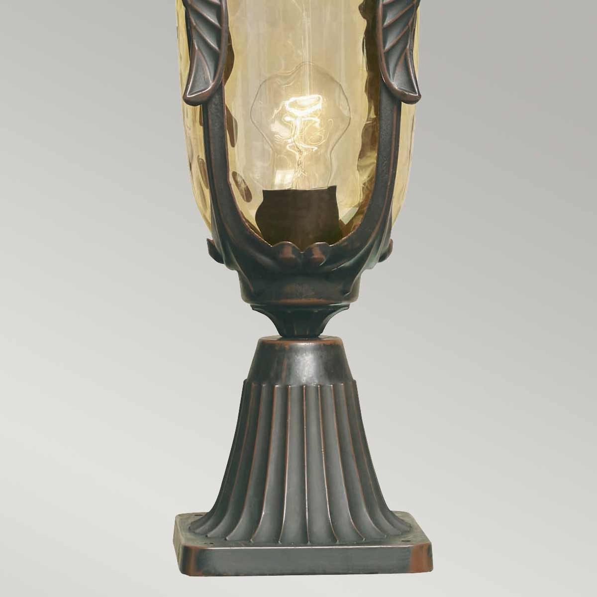 Candeeiro de base Philadelphia 1 luz Bronze A 54cm (4)
