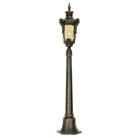 Sockelleuchte Philadelphia 1-flammig IP44 Bronze 116cm (1)