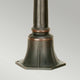 Sockellampe Philadelphia 1 lyskilde IP44 Bronze 116cm (4)