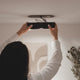 s.luce Foco de superficie Santa Duo LED orientable y regulable 