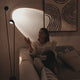 s.luce Candeeiro de pé Beam LED 2 luzes 145cm com regulação tátil