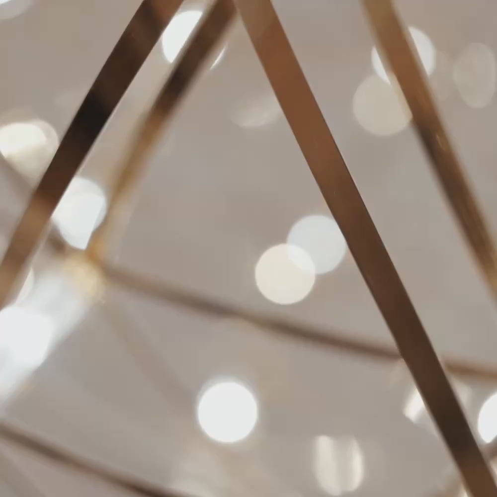 s.luce Atom LED-golvlampa i metall med touchdimmer