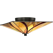 Deckenleuchte Asheville 2-flammig 38x38cm (1)