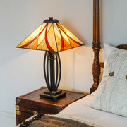 Tischleuchte Asheville 2-flammig Bronze (1)