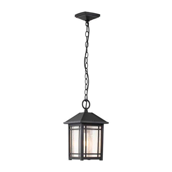 Pendant light Cedar Point 1-light Black (1)