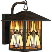 Inglenook outdoor wall light 1-light IP44 Bronze (1)