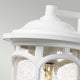 Applique extérieure Marblehead à 1 lumière en verre IP44 blanc 22x34cm (2)
