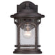 Marblehead utendørs vegglampe 1-lyskilde Klassisk IP44 Bronse 18x21cm (5)