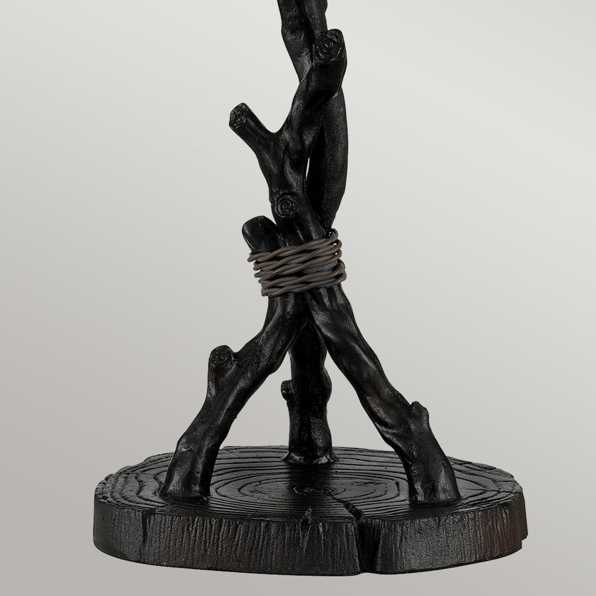 Tischleuchte Whispering 2-flammig Bronze (3)