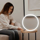 s.luce Lampe de table LED Ring Direct ou Indirect