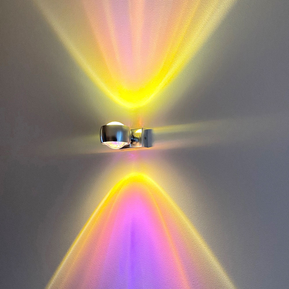 Beam wall light Up&amp;Down with lenses