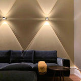 Beam wall light Up&amp;Down with lenses