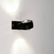 s.luce Straal wandlamp Up&Down met lenzen
