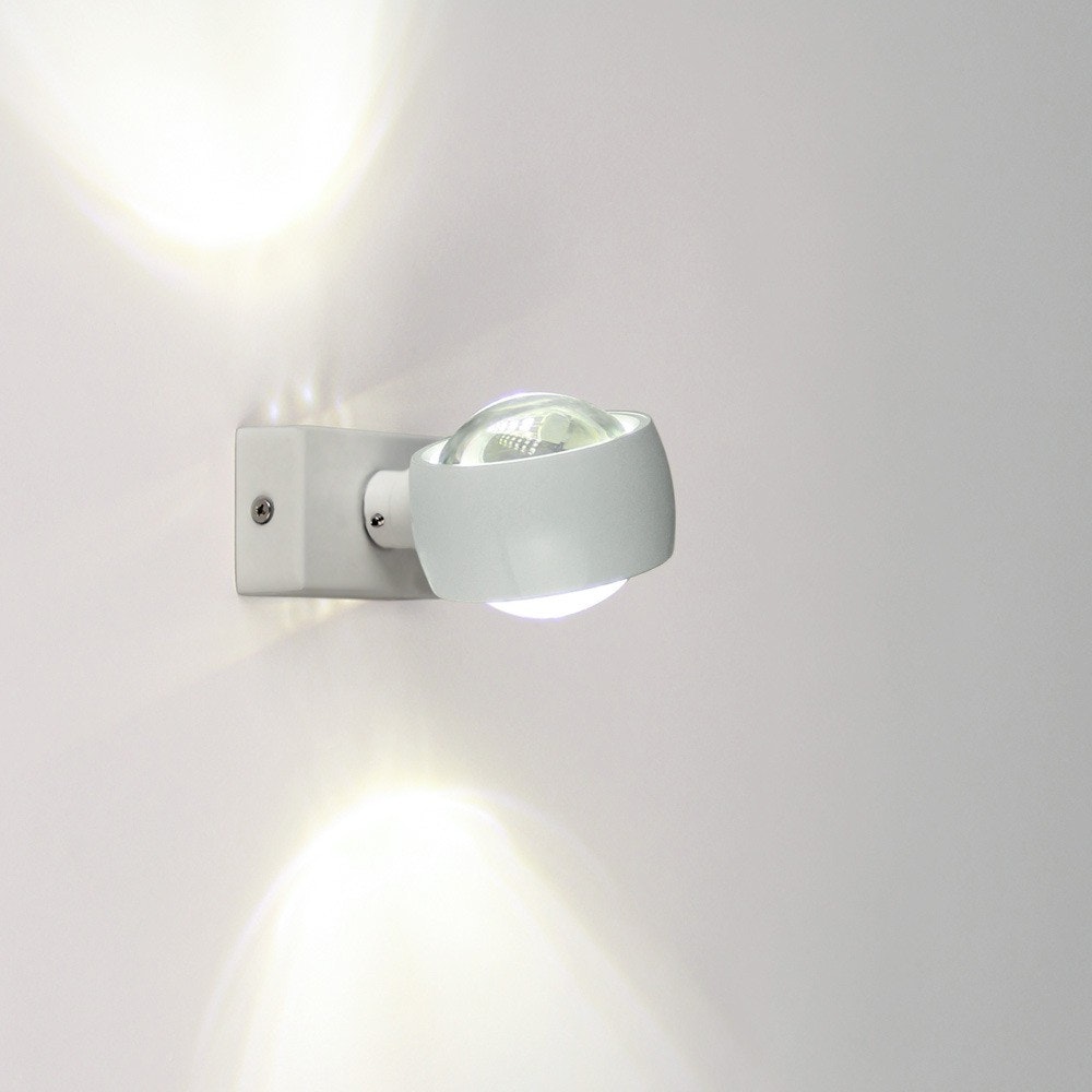 s.luce Stralende wandlamp Up&Down met lenzen