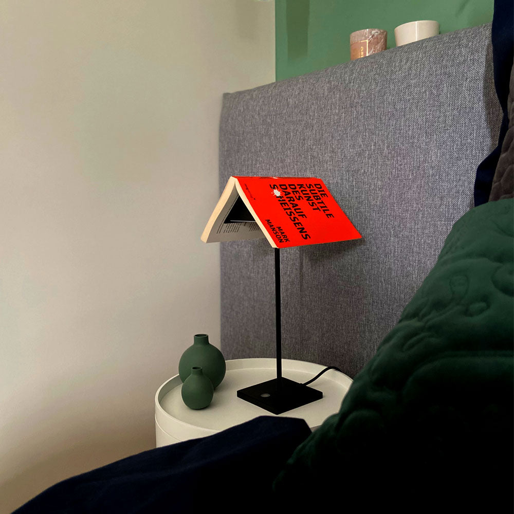 Book LED book stand table lamp with touch dimmer &amp; sensor