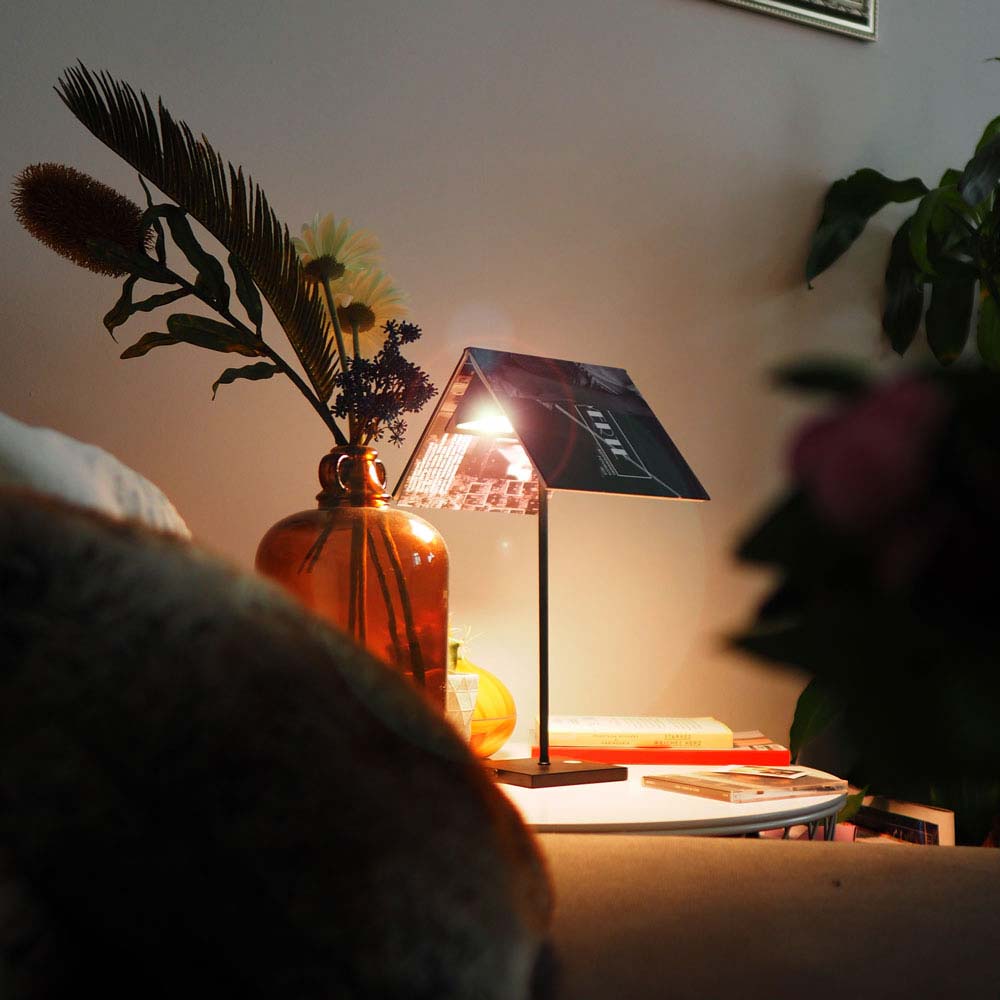 Book LED book stand table lamp with touch dimmer &amp; sensor