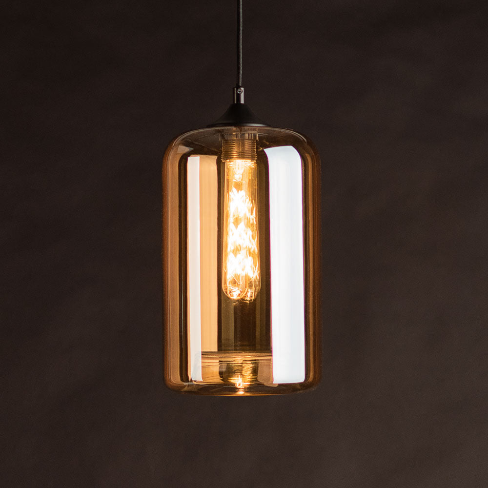 Cruet multi-bulb pendant light