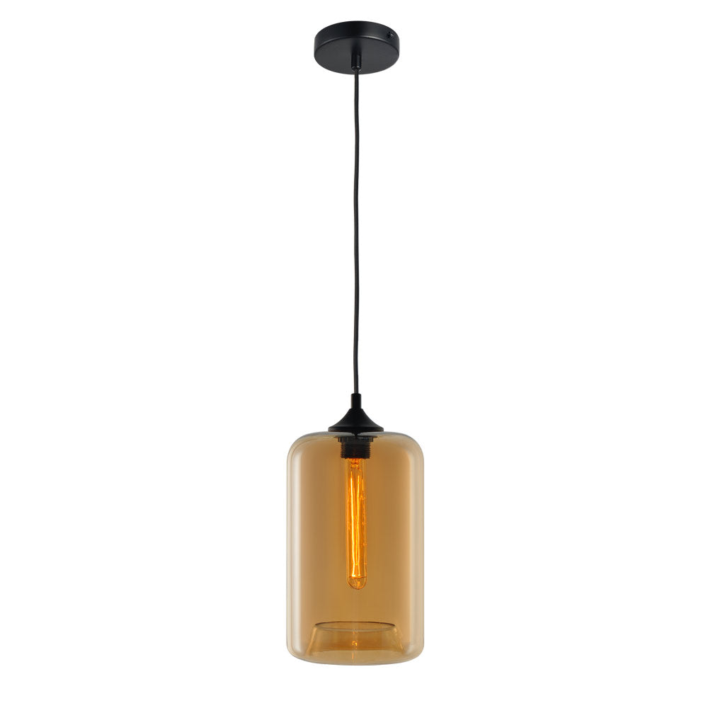 Cruet glass pendant lamp Up &amp; Low