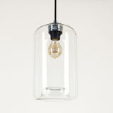 s.luce Lampada a sospensione in vetro Cruet a 3 luci