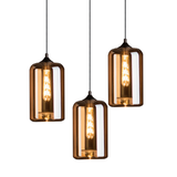 Cruet multi-bulb pendant light